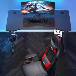 New black cool game table desktop computer desk family anchor live computer desk students bedroom high quality study table 2