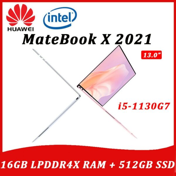 HUAWEI MateBook X 2021 New Laptop Intel Core i5/i7 3K LTPS Touchscreen Computer Thin and Light Notebook Windows 10 1