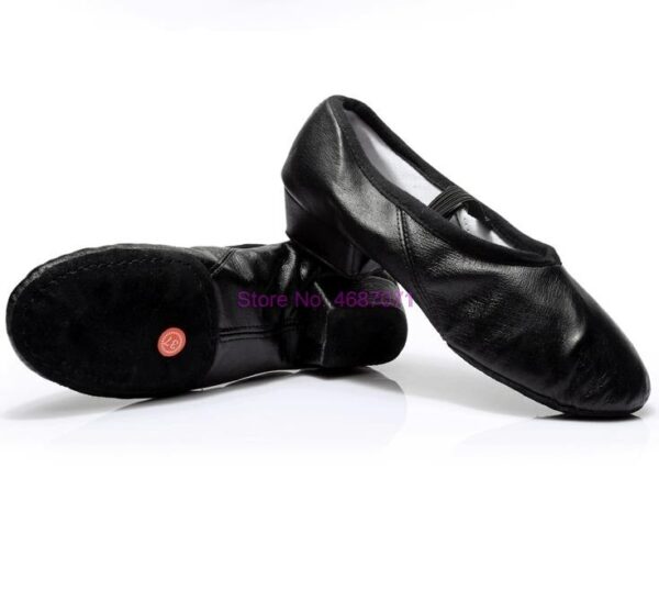 By DHL 50pcs Leather Jazz Dance Shoes Soft Pointe Ballet Salsa Dancing Shoes Sneakers Women'S Ballroom Dance Shoe Sturdy 6