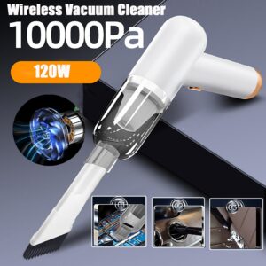 1000Pa Wireless Car Vacuum Cleaner Strong Suction Household Dual-use High-power Mini Handheld Vacuum Cleaner for Auto Computer 1