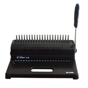 Manual binding machine comb binder 21 hole file financial binding machine 450-page Paper binding thickness 1pc 1