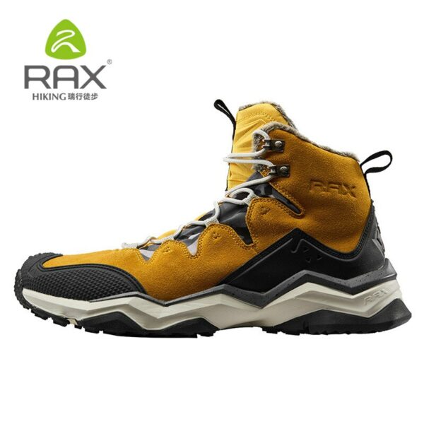 RAX New Winter Men's Boots Warm Wool Sneakers Outdoor Unisex Athletic Sport Shoes Comfortable Running for women Shoes Sales 2