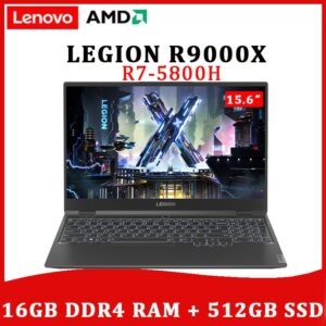 Lenovo LEGION R9000X E-sports 2021 New 15.6inch Gaming Laptop R7-5800H Windows 11 16GB 512G SSD GeForce RTX 3060 Backlit Metal 1