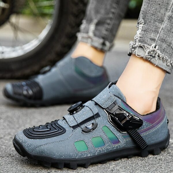 2021 Cycling Shoes Men Sport Professional Bicycle Sneakers Spd Mountain Bike Cleat Shoes Road Ultralight Sapatilha Ciclismo Mtb 6