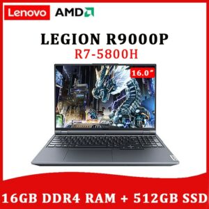 Lenovo Legion R9000P Windows 11  New e-sports 16inch Gaming Laptop 165Hz AMD R7-5800H GeForce RTX3060 / RTX 3070 Backlit metal 1