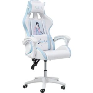 2021 New computer chair girl student home reclining comfortable soft gaming chair office swivel chair anchor live game chairs 2