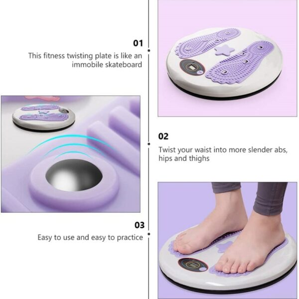 Ab Board Twisting Plate Body Shaping Turntable Magnetic Bead Abdominal Muscle Exercise Balance Board Body Waist Fitness Equipmen 5