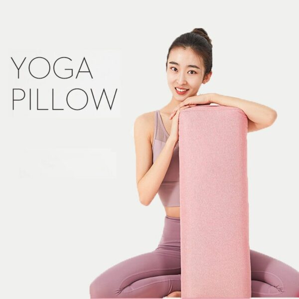 Cotton and linen texture Square Yoga Pillow Sponge Lining Fitness High Elastic Yoga Mat Yoga Mat Yoga Accessories Yoga Pillar 2