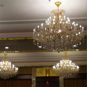 OUTELA European Style Chandelier Lamp Luxury LED Candle Pendant Lighting Fixtures for Home Decoration Villa Hall 2