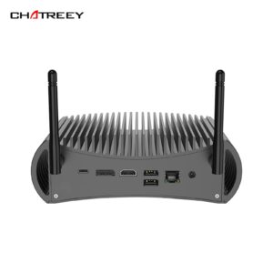 Chatreey Fanless Mini PC Intel i5-1135G7 i7-1165G7 Desktop Computer 3x4K Display Thunderbolt 4 WiFi 6 NVME SSD 1