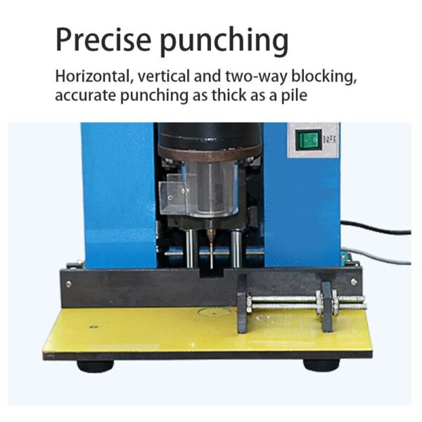 Heavy duty tag punching machine tote bag punching machine Paper Office Single Head Round Hole Punch Binding Machine 5