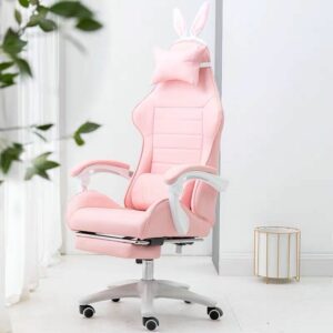 E-sports gaming chair home girl anchor live broadcast ergonomic game athletic swivel chair computer chair macaron series 2