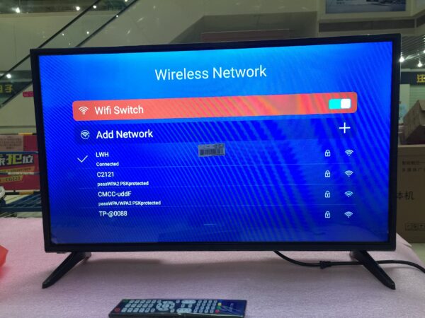 22 24 26 32'' inch andriod wifi smart TV DVB t2 television TV 5