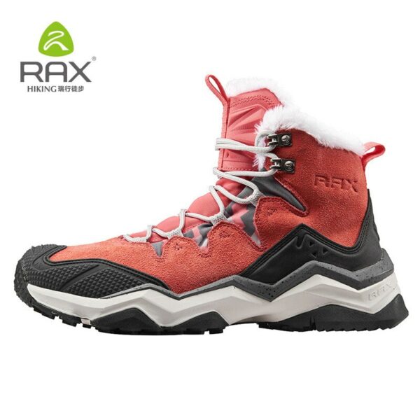 RAX New Winter Men's Boots Warm Wool Sneakers Outdoor Unisex Athletic Sport Shoes Comfortable Running for women Shoes Sales 3