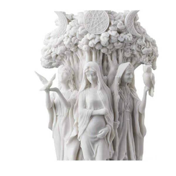 Aqumotic Greek Religion Triple Goddess Statues Hope Honor Ornaments Art Craft Statue Angel Sculpture Home Office Decor 2