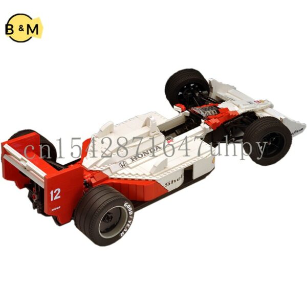 NEW 1592PCS mp4-4 formula one car model buiding kit block self-locking bricks toy birthday christmas gift 4