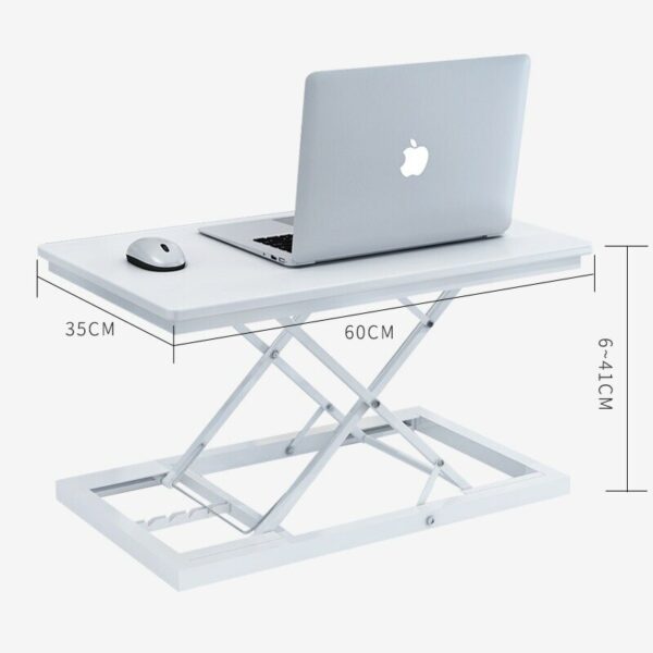 Standing desk lifting desk standing desk notebook vertical stand computer monitor increase rack table desk laptop table 3