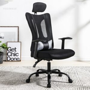 Home Furniture Designer Reclining Computer Chairs Front Desk Counter Lift Swivel Office Chair Bedroom Villa Ergonomic Armchair 1