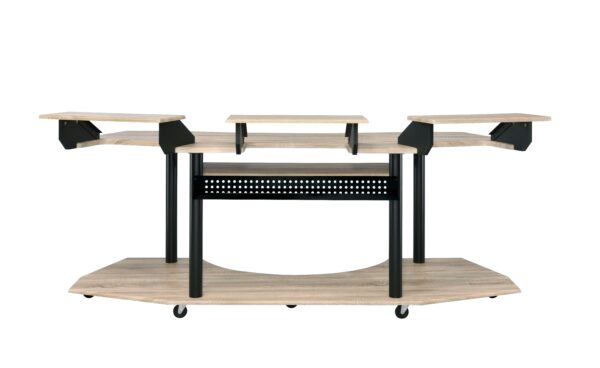 Eleazar Computer Desk, Natural Oak 92897 2