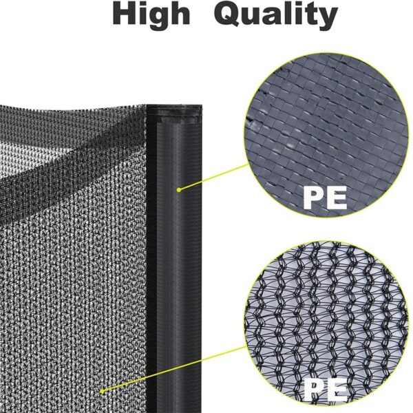 1.83/2.44/3.06/3.66M Trampoline Replacement Net Fence Enclosure Anti-fall Safety Mesh Netting Jumping Pad Fitiness Accessories 3