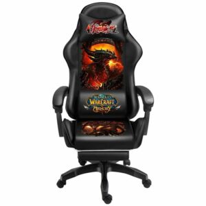 New Fashion black Wcg Gaming Chair Anchor Armchair Ergonomic Computer Chair Home Office Chairs Function Adjustable with Footrest 2