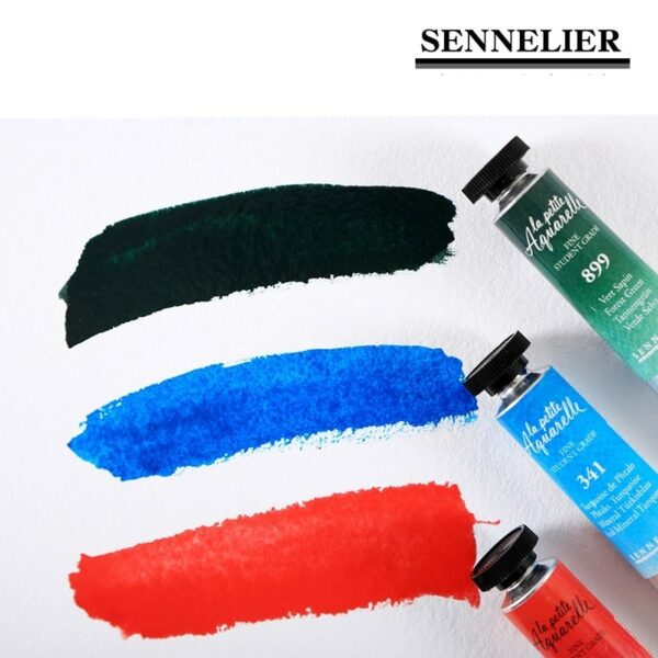 France imported SENNELIER college watercolor paint tube 21ml acuarelas art painting school supplies 3