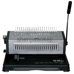 21 holes Manual Binding Machine 3874 rubber ring clip dual-use Comb Punching Machine Office File Dedicated Bookbinding Machine 1