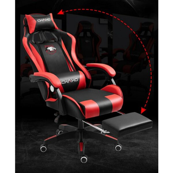 Luxury Ratex Cushion Gaming Chair With Massage Waist Pillow Professional Computer Chair Office Chair Super Soft Game Racer Chair 4