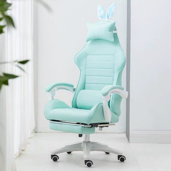 E-sports gaming chair home girl anchor live broadcast ergonomic game athletic swivel chair computer chair macaron series 1