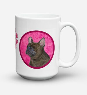 French Bulldog Dishwasher Safe Microwavable Ceramic Coffee Mug 15 ounce SS4795