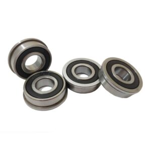 100pcs/lot F6806-2RS F6806RS Double rubber cover 30*42*7mm Flange Ball Bearing Deep Groove Ball bearing 30×42×7mm 2