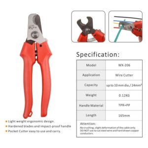 IWISS Solar PV Cable Crimping Plier Tool Kit for 2.5/4/6mm ²with Stripper,Cutter, Spanner Connectors-Oxford bag pack 2