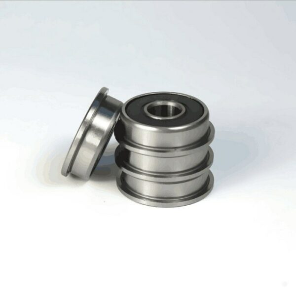 100pcs/lot F6806-2RS F6806RS Double rubber cover 30*42*7mm Flange Ball Bearing Deep Groove Ball bearing 30×42×7mm 5