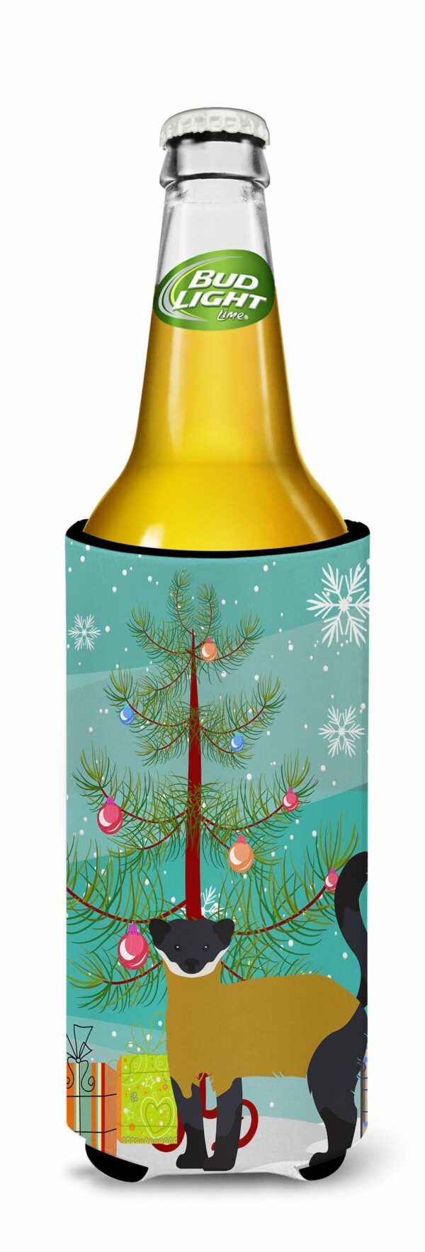 Yellow-Throated Marten Christmas Michelob Ultra Hugger for slim cans