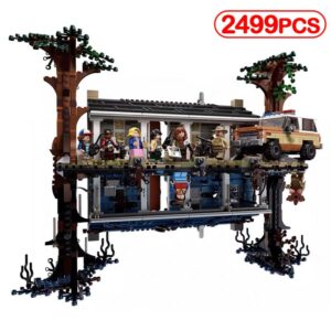 2022 New 2499Pcs Stranger Things The Upside Down Compatible 75810 Model Building Blocks Bricks Set Toys For Children Gift 1