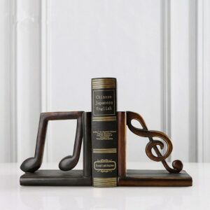 a Pair Creative Synthetic Resin Bookend Shelf  Bookend Holder Office Supplies Home Decoration Book Stand 1