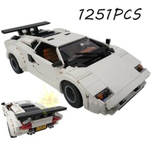 NEW Countach classic supercar model buiding kit block self-locking bricks holiday birthday christmas gift 1