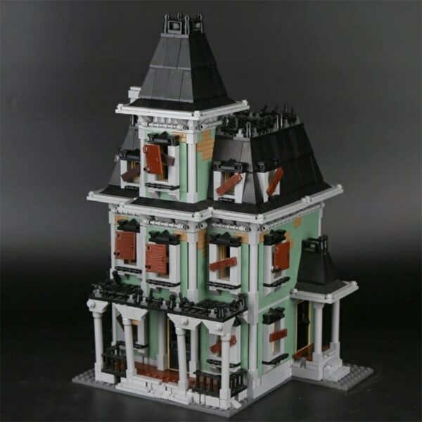 2000+Pcs Haunted House Building Blocks Sets 10228 Bricks Ghost Action Figures Christmas Gifts for Kids Adult Halloween DIY Toys 2