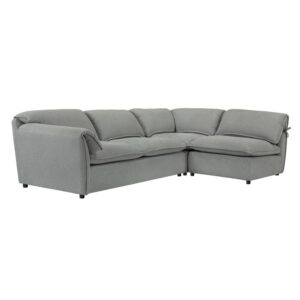 Modern Soft and Comfortable L-Shaped Sectional Sofa Right Hand Facing Living Room Sofa 2