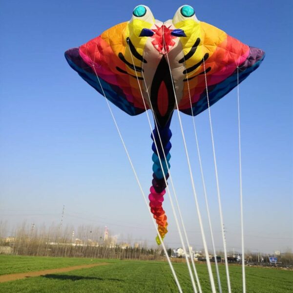 free shipping large kite flying 15m ray fish kite for adults kite devil fish folding kite buggy flynova pro snake kite winder 1