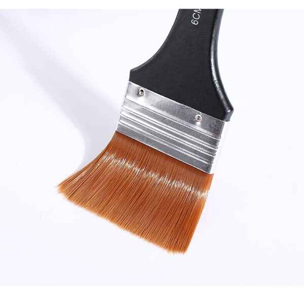 7pcs Nylon Hair Paint Brush Wood Handle Painting Drawing Arcylic Brushes Art School Stationary Supplies watercolor brush 5