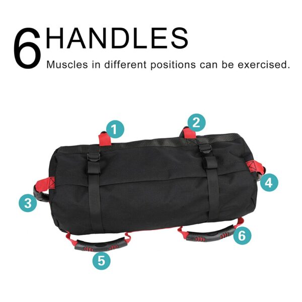 Rhinowalk Fitness Weightlifting Sandbags For Fitness Portable Body Shaping Equipment Outdoor Removable Muscle Training Bag 4