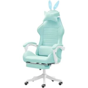 2022 New Pink chair,girls lovely gaming chair, swivel chair,bedroom live gamer chairs,Women comfortable office computer chair 1