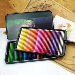 JOSEPH 72 Colors Professional Oil Colored Pencils Drawing Color Pencil with Iron Box Children Gift For Painting Art Supplies 1