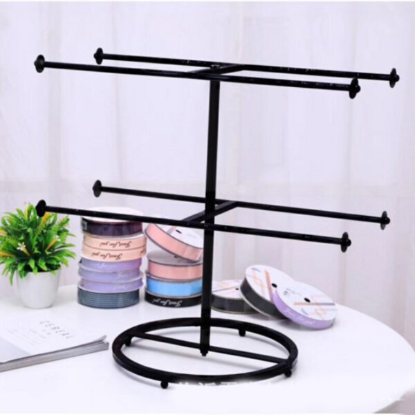 Iron Ribbon Stand Bouquet Ribbon Storage Rack Florist Tool Material Display Stand 3