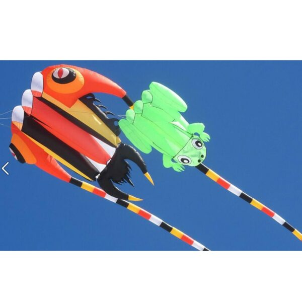 High Quality 16sqm Huge Trilobite Kite for Adults 17m Soft Inflatable Show Kite 30D Nylon Ripstop Fabric (7㎡~108㎡) Optional 5