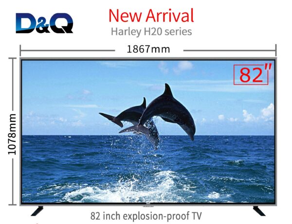 read to ship Big size 82 inch LED TV 4K 2+16G Uhd Ultra HD tv Smart LED television 4K android TV 3