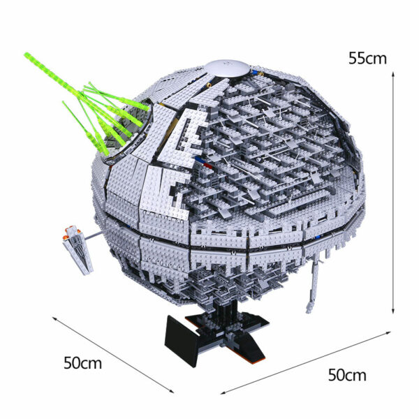 05026 2005 Death Star 2 Blocks Model Building Kit Educational Assembly Brick Toys Chirstmas Birthday Gifts with lde Lights 3