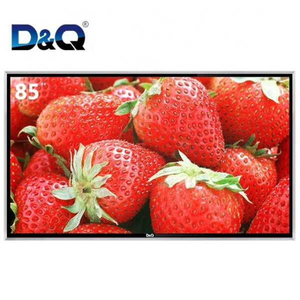 read to ship cheap led tv 85 inch big hd television 4k SMART LED TV android smart televisor 1