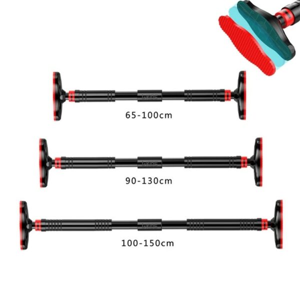 Large Door Horizontal bar Steel Adjustable Training Bars For Home Sport Workout Pull Up Arm Training Sit Up Bar Fitness Equipm 1